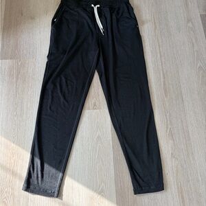 Vuori Men's Black Ponto Performance Pant